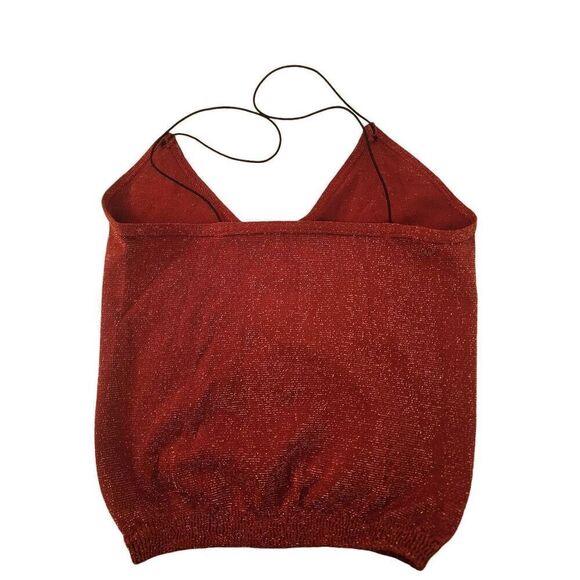 FP Movement by Free People Shimmering Brown Tank Top - Picture 6 of 7